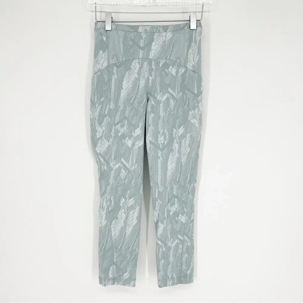 Lululemon Swift Speed Reverberated Chevron‎ Jacquard Crop Leggings 4